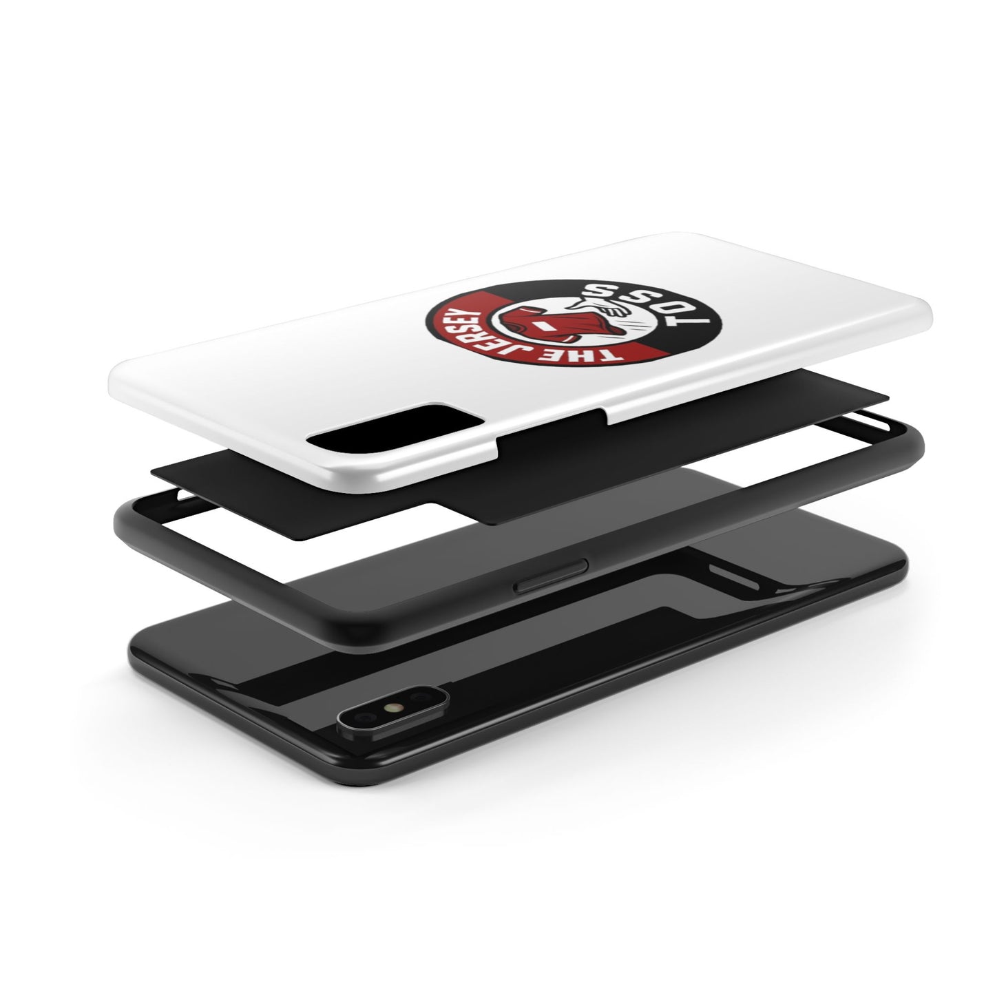 Tough Phone Cases with 'The Jersey Toss' Design - Sports Gifts, Cool Accessories, Football Fan Merchandise, Unique Decor, Gift for Him/Her