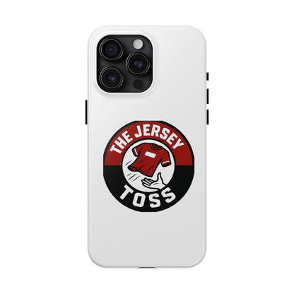 Tough Phone Cases with 'The Jersey Toss' Design - Sports Gifts, Cool Accessories, Football Fan Merchandise, Unique Decor, Gift for Him/Her