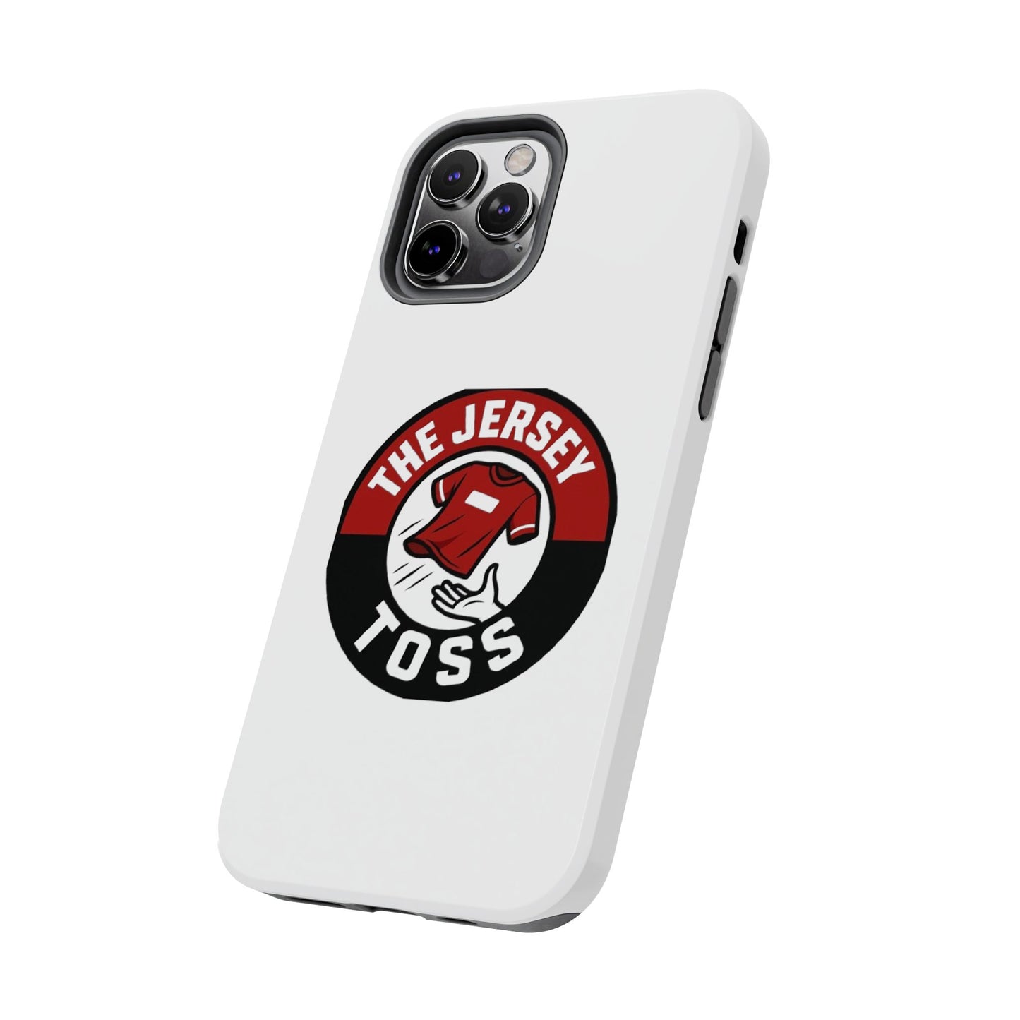 Tough Phone Cases with 'The Jersey Toss' Design - Sports Gifts, Cool Accessories, Football Fan Merchandise, Unique Decor, Gift for Him/Her