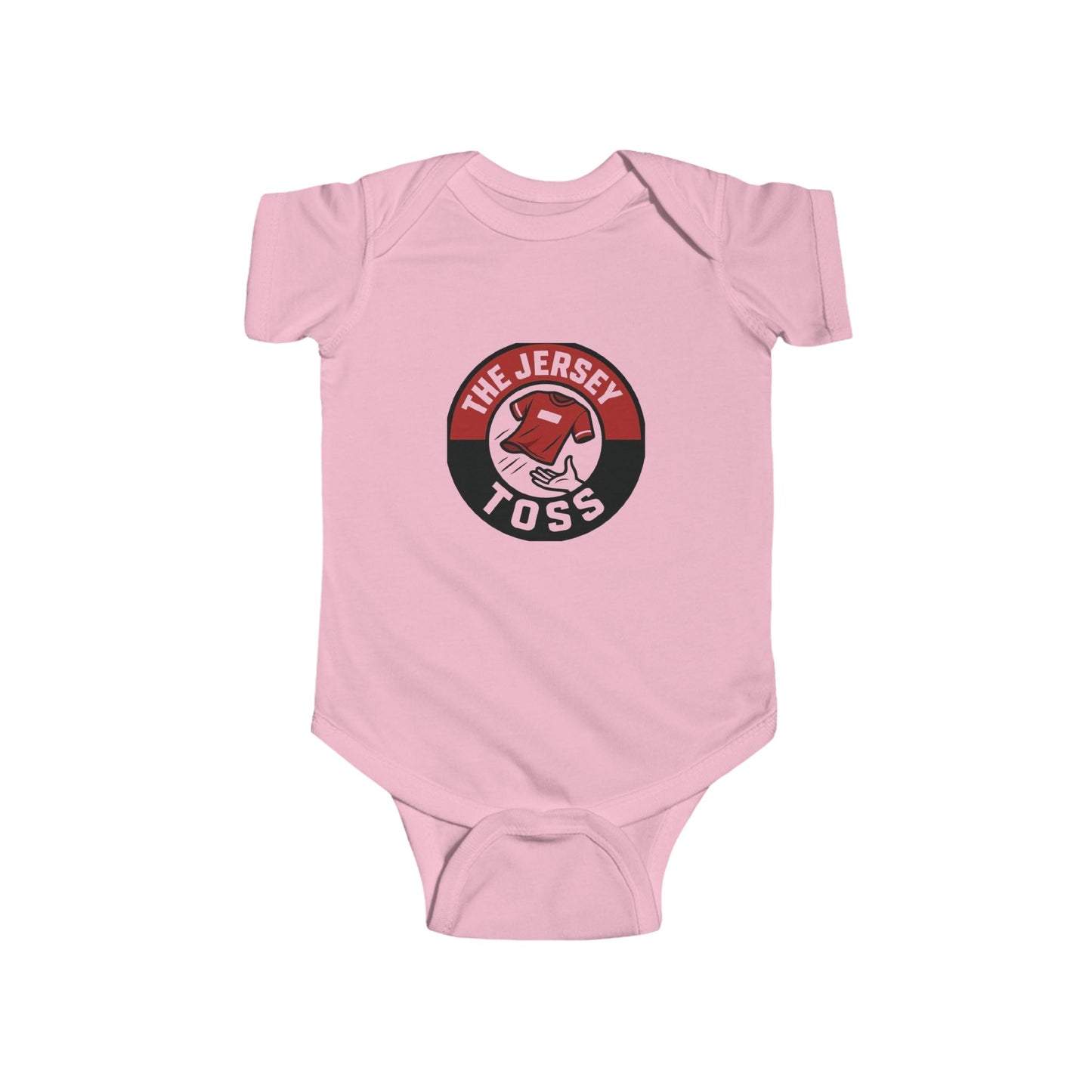 Infant Jersey Toss Bodysuit - Cute Baby Outfit, Baby Shower Gift, Newborn Clothes, Sports Theme, Playful Infant Wear