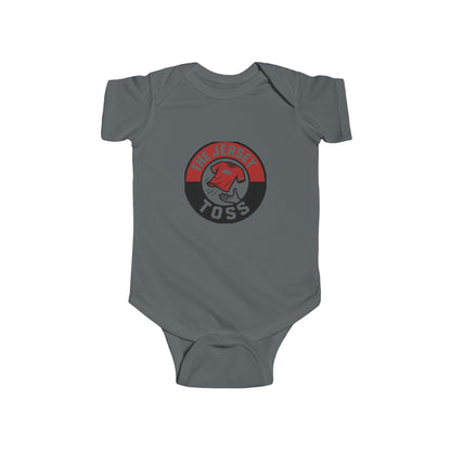 Infant Jersey Toss Bodysuit - Cute Baby Outfit, Baby Shower Gift, Newborn Clothes, Sports Theme, Playful Infant Wear