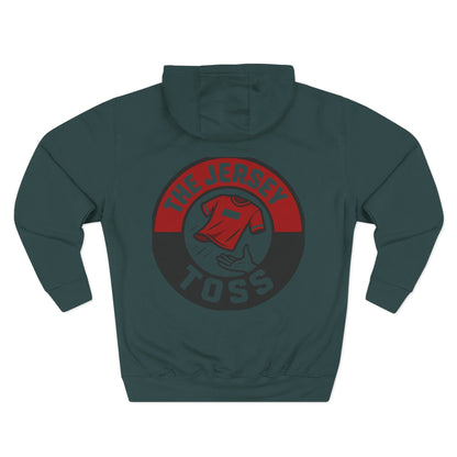 Copy of The Jersey Toss Fleece Hoodie | Cozy Sportswear for Game Days, Perfect Gift for Sports Fans, Autumn Fashion, Unisex Hoodie