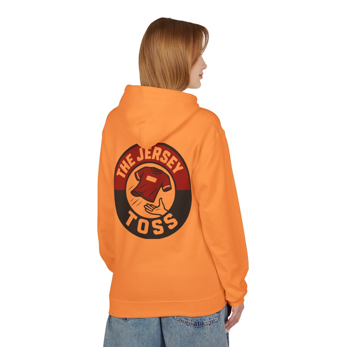 Jersey Toss Hoodie: Perfect for Game Days, Sports Events, Team Spirit, Gifts, Unisex Apparel