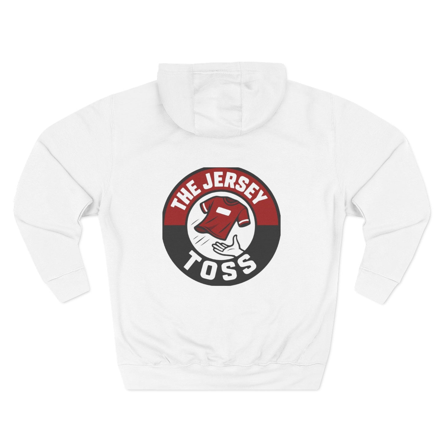 Three-Panel Fleece Hoodie