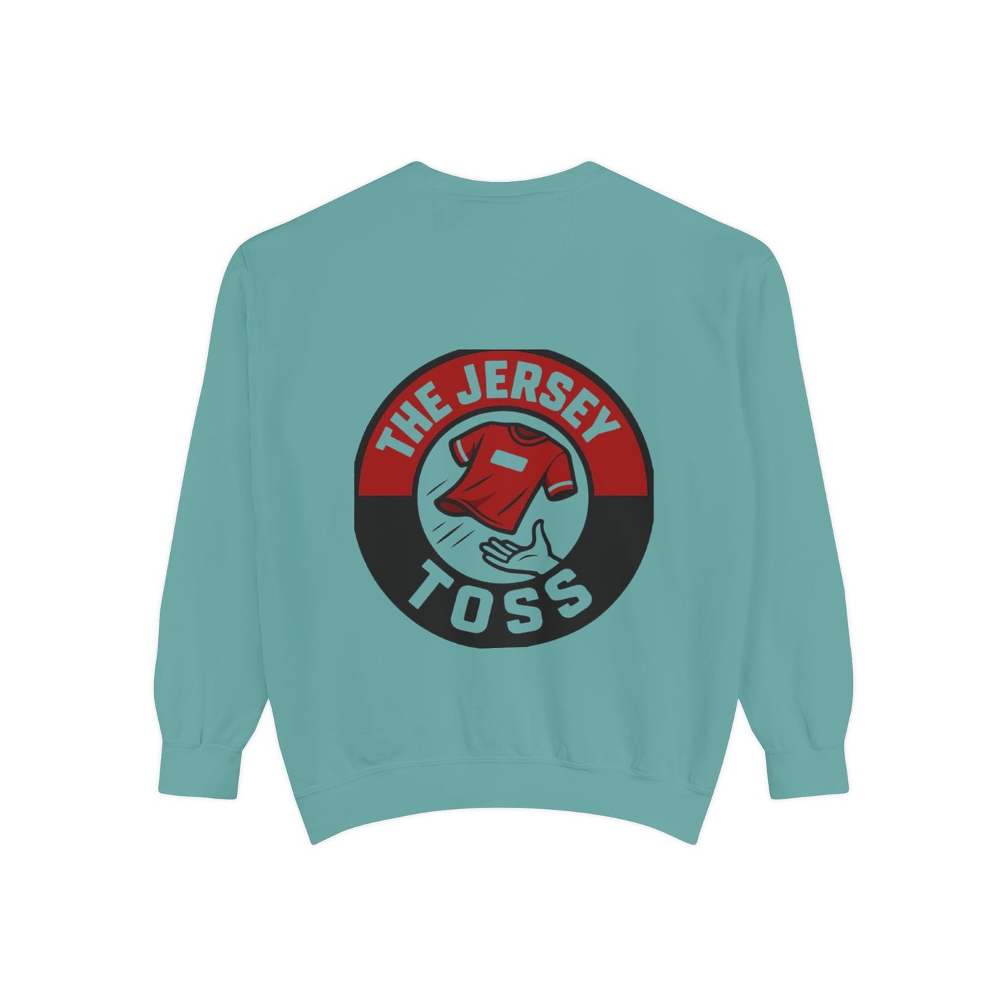 Jersey Toss Sweatshirt, Unisex Sports Apparel, Perfect for Game Day, Casual Wear, Gift for Sports Fans, Jersey Toss Design