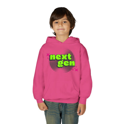 Next Gen Youth Hoodie - Trendy Heavy Blend Sweatshirt for Kids