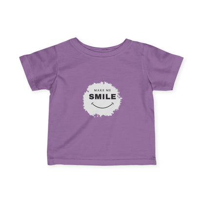 Make Me Smile Infant Tee - Cute Baby Shirt for Daily Joy