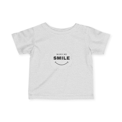 Make Me Smile Infant Tee - Cute Baby Shirt for Daily Joy