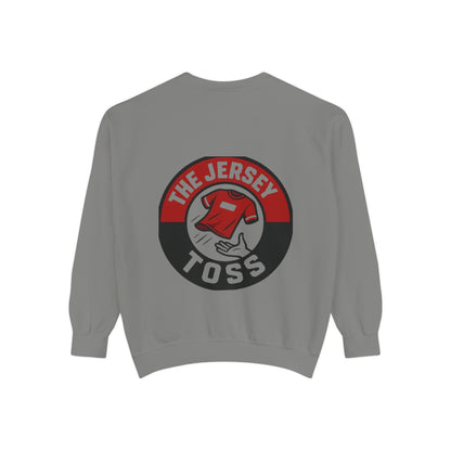 Jersey Toss Sweatshirt, Unisex Sports Apparel, Perfect for Game Day, Casual Wear, Gift for Sports Fans, Jersey Toss Design