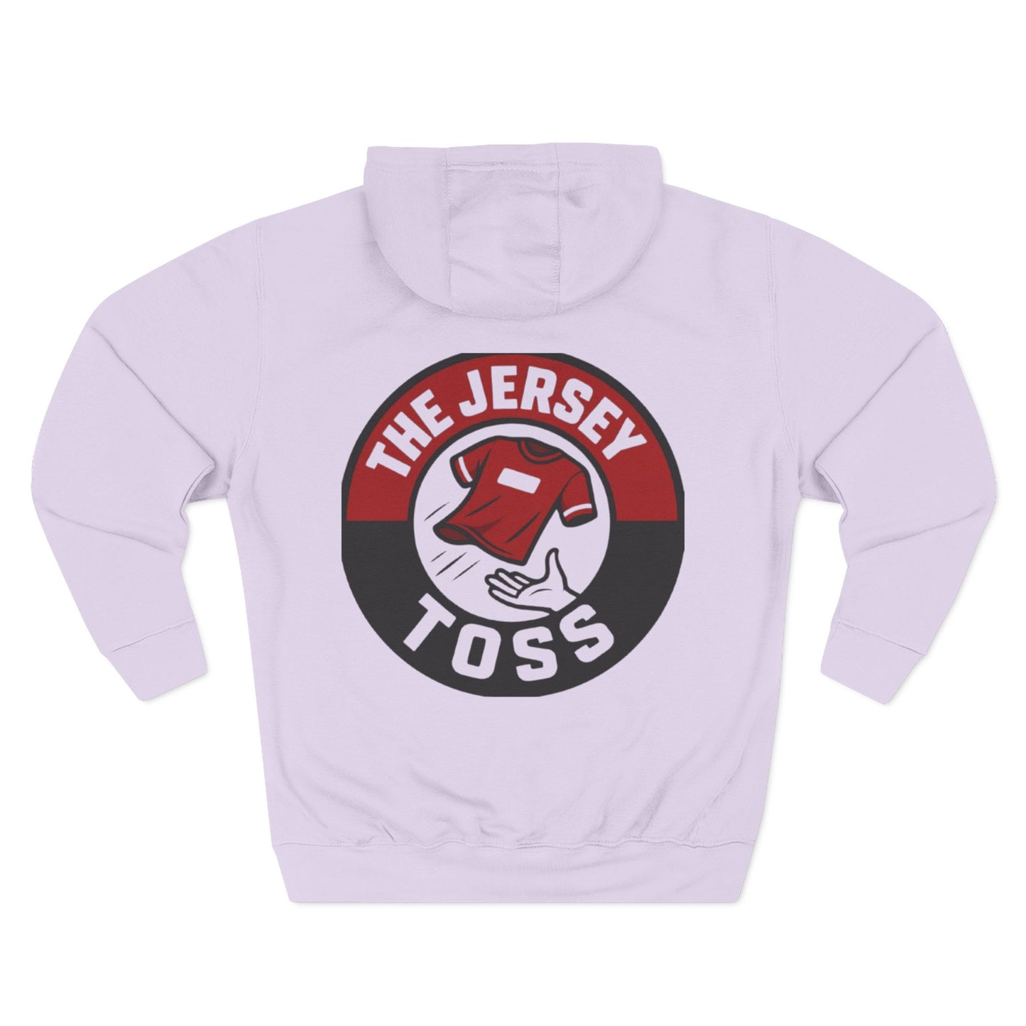 Copy of The Jersey Toss Fleece Hoodie | Cozy Sportswear for Game Days, Perfect Gift for Sports Fans, Autumn Fashion, Unisex Hoodie