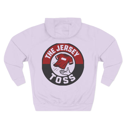 Copy of The Jersey Toss Fleece Hoodie | Cozy Sportswear for Game Days, Perfect Gift for Sports Fans, Autumn Fashion, Unisex Hoodie