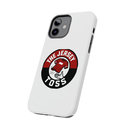 Tough Phone Cases with 'The Jersey Toss' Design - Sports Gifts, Cool Accessories, Football Fan Merchandise, Unique Decor, Gift for Him/Her
