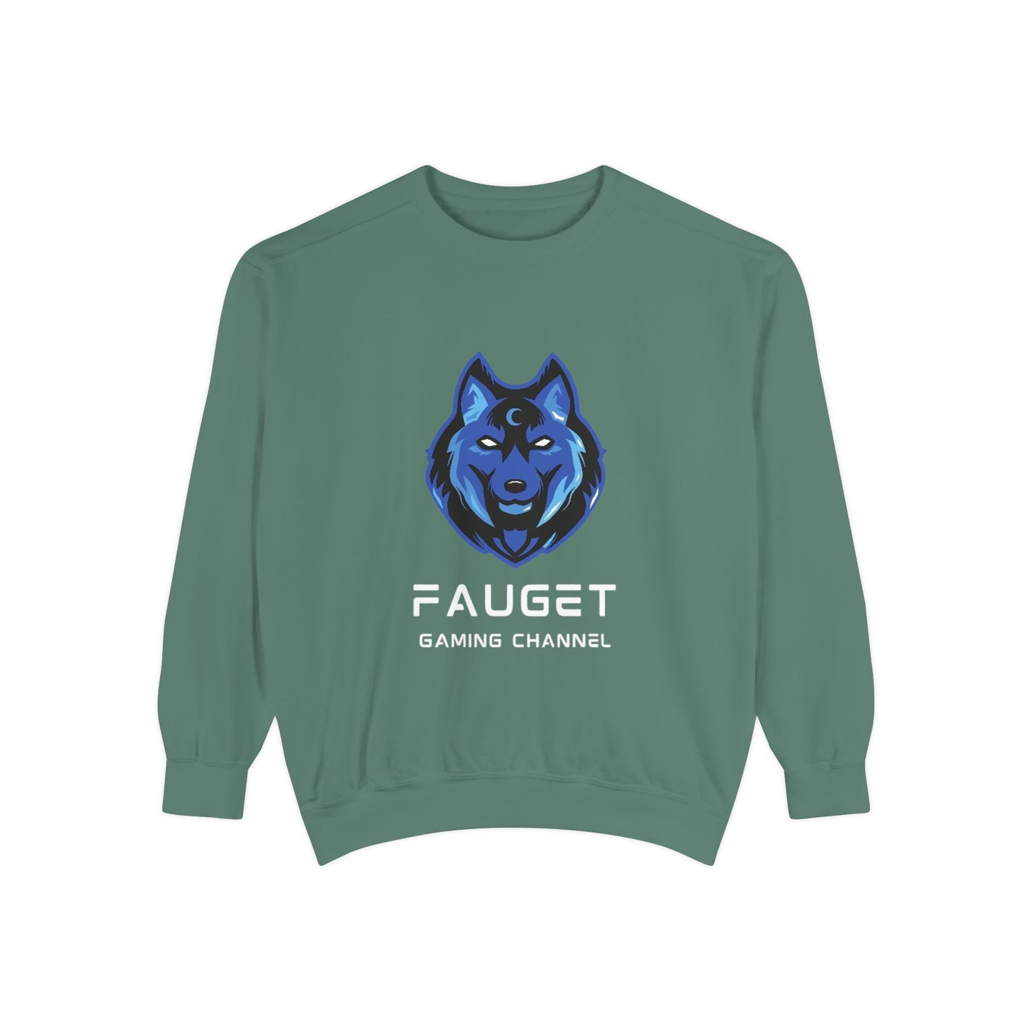 Fauget Gaming Channel Unisex Sweatshirt with Smile Design