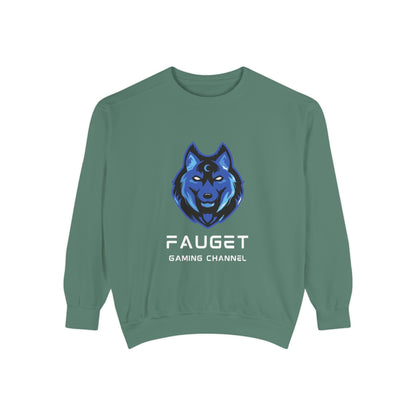 Fauget Gaming Channel Unisex Sweatshirt with Smile Design