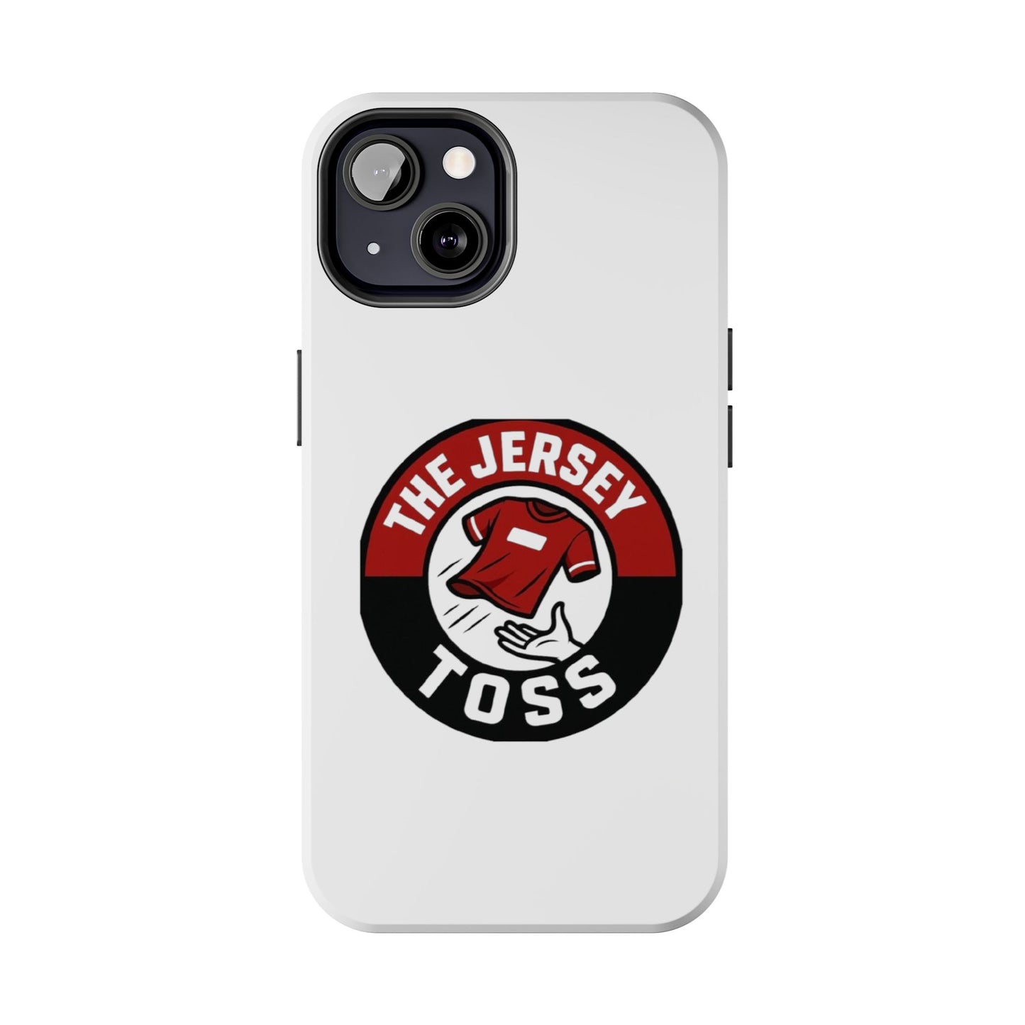 Tough Phone Cases with 'The Jersey Toss' Design - Sports Gifts, Cool Accessories, Football Fan Merchandise, Unique Decor, Gift for Him/Her