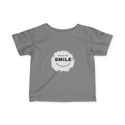 Make Me Smile Infant Tee - Cute Baby Shirt for Daily Joy
