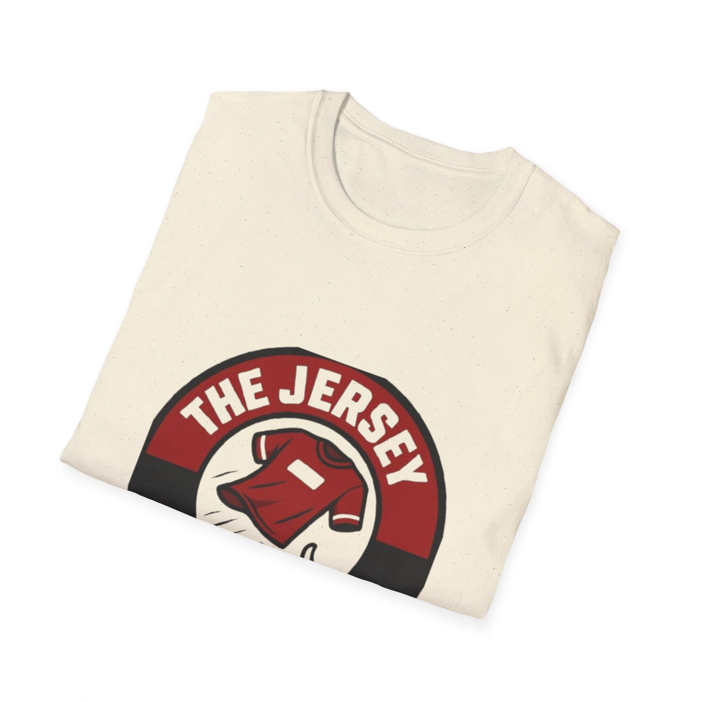 The Jersey Toss Unisex Softstyle T-Shirt | Fun Game Day Tee, Sports Fan Shirt, Gift for Athletes, Casual Wear, Comfy Top
