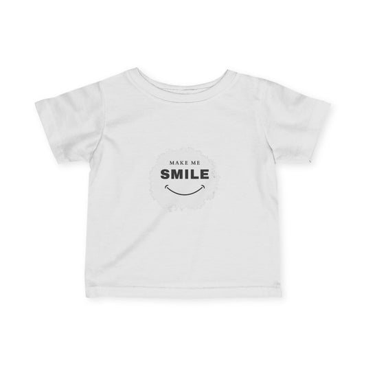 Make Me Smile Infant Tee - Cute Baby Shirt for Daily Joy