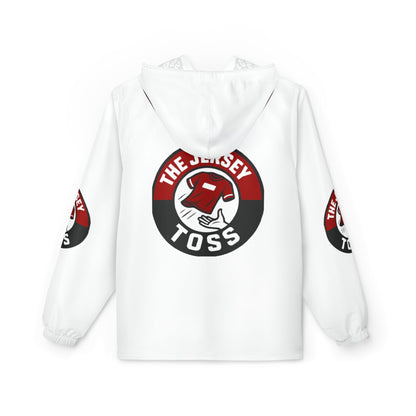 The Jersey Toss Windbreaker Jacket, Lightweight Outdoor Gear, Sports Apparel, Casual Jacket, Gift for Active Friends