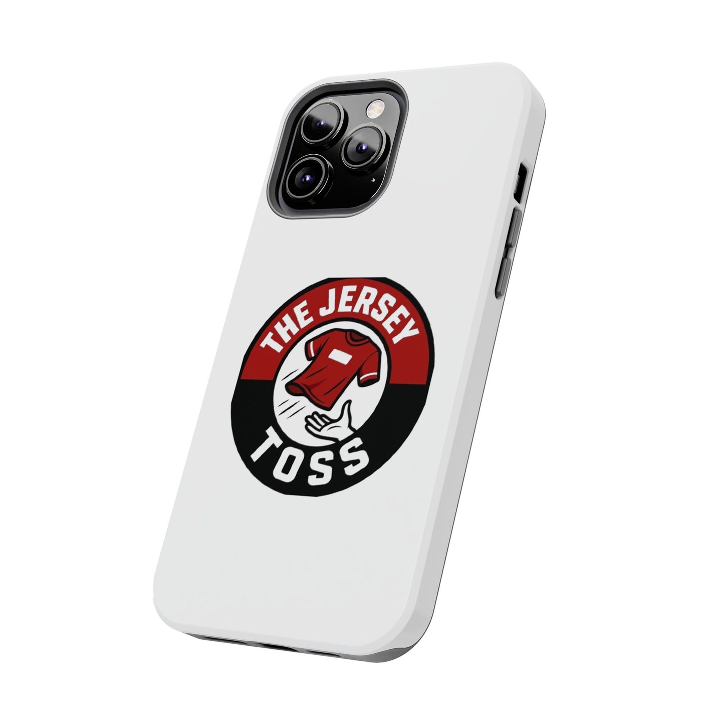 Tough Phone Cases with 'The Jersey Toss' Design - Sports Gifts, Cool Accessories, Football Fan Merchandise, Unique Decor, Gift for Him/Her
