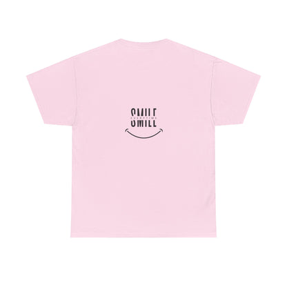 Sunny Side Up Unisex Heavy Cotton Tee - Smile Forever Graphic Shirt