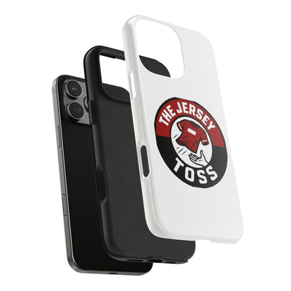 Tough Phone Cases with 'The Jersey Toss' Design - Sports Gifts, Cool Accessories, Football Fan Merchandise, Unique Decor, Gift for Him/Her