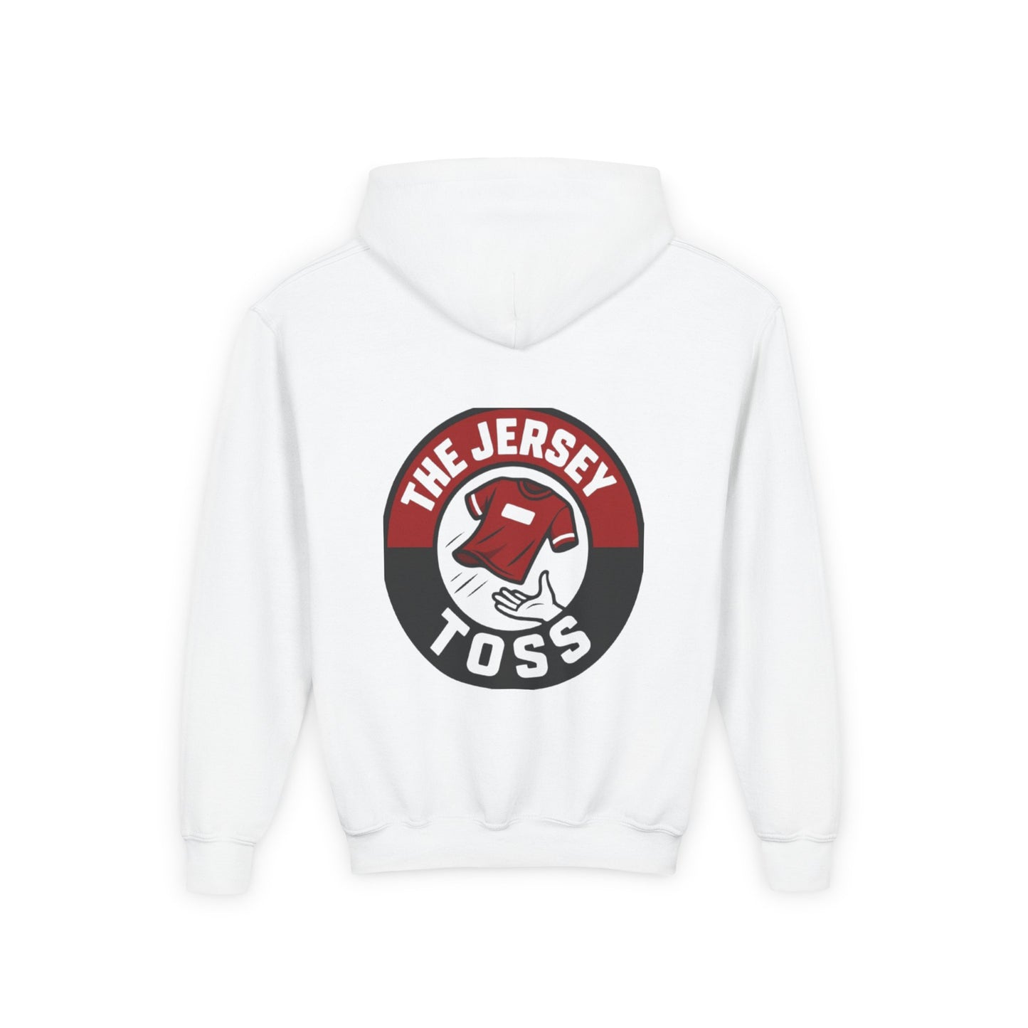 Youth Jersey Toss Hoodie | Fun Sports Apparel for Teens, Birthday Gift, Team Spirit Gear, Casual Wear, Game Day Hoodie