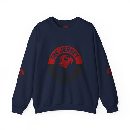 Jersey Toss Crewneck Sweatshirt, Cozy Unisex Pullover, Perfect for Sports Fans, Casual Wear, Holiday Gift, Comfortable Layering