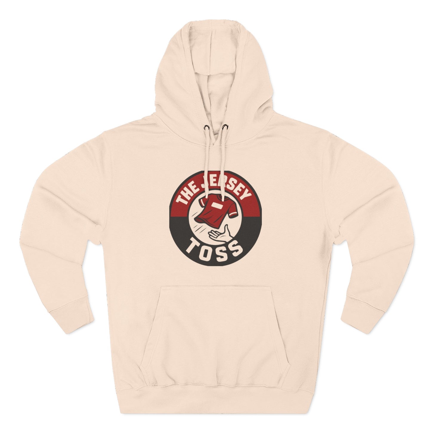 Copy of The Jersey Toss Fleece Hoodie | Cozy Sportswear for Game Days, Perfect Gift for Sports Fans, Autumn Fashion, Unisex Hoodie