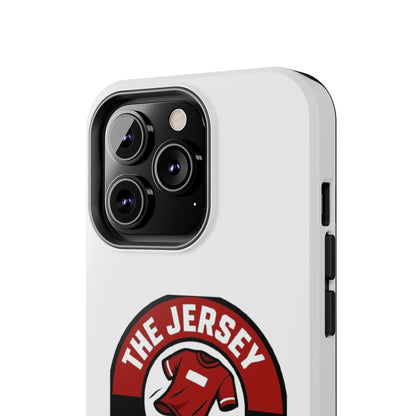 Tough Phone Cases with 'The Jersey Toss' Design - Sports Gifts, Cool Accessories, Football Fan Merchandise, Unique Decor, Gift for Him/Her
