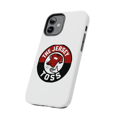 Tough Phone Cases with 'The Jersey Toss' Design - Sports Gifts, Cool Accessories, Football Fan Merchandise, Unique Decor, Gift for Him/Her