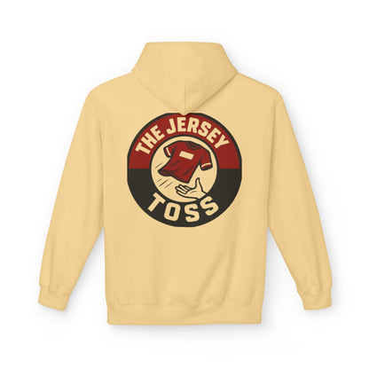 Jersey Toss Hoodie: Perfect for Game Days, Sports Events, Team Spirit, Gifts, Unisex Apparel