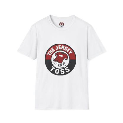 Unisex Jersey Toss T-Shirt, Fun Sports Tee, Gift for Gamers, Casual Wear, Tailgate Party, Sports Fans Outfit