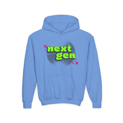 Next Gen Youth Hoodie - Trendy Heavy Blend Sweatshirt for Kids