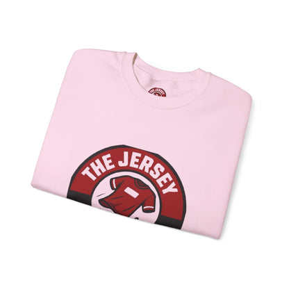 Jersey Toss Crewneck Sweatshirt, Cozy Unisex Pullover, Perfect for Sports Fans, Casual Wear, Holiday Gift, Comfortable Layering