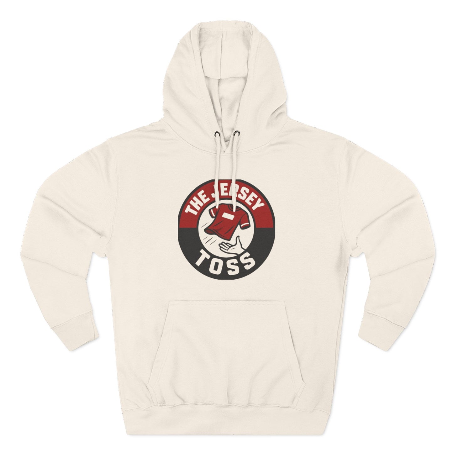Copy of The Jersey Toss Fleece Hoodie | Cozy Sportswear for Game Days, Perfect Gift for Sports Fans, Autumn Fashion, Unisex Hoodie