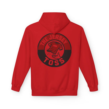 Jersey Toss Hoodie: Perfect for Game Days, Sports Events, Team Spirit, Gifts, Unisex Apparel