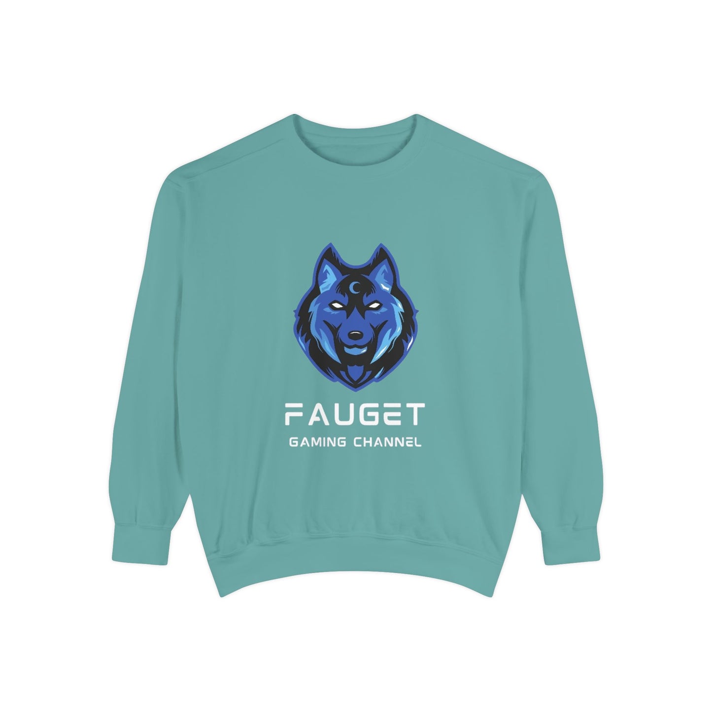 Fauget Gaming Channel Unisex Sweatshirt with Smile Design