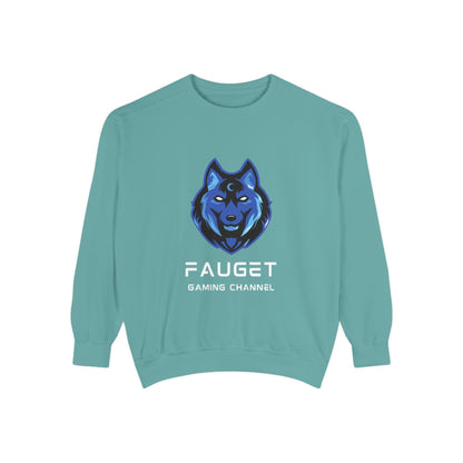 Fauget Gaming Channel Unisex Sweatshirt with Smile Design