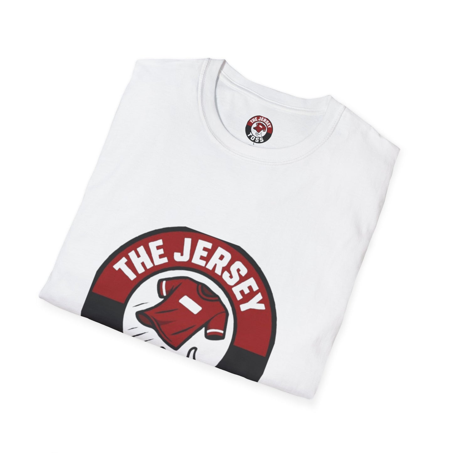 Unisex Jersey Toss T-Shirt, Fun Sports Tee, Gift for Gamers, Casual Wear, Tailgate Party, Sports Fans Outfit