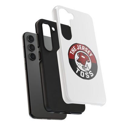 Tough Phone Cases with 'The Jersey Toss' Design - Sports Gifts, Cool Accessories, Football Fan Merchandise, Unique Decor, Gift for Him/Her