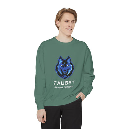 Fauget Gaming Channel Unisex Sweatshirt with Smile Design