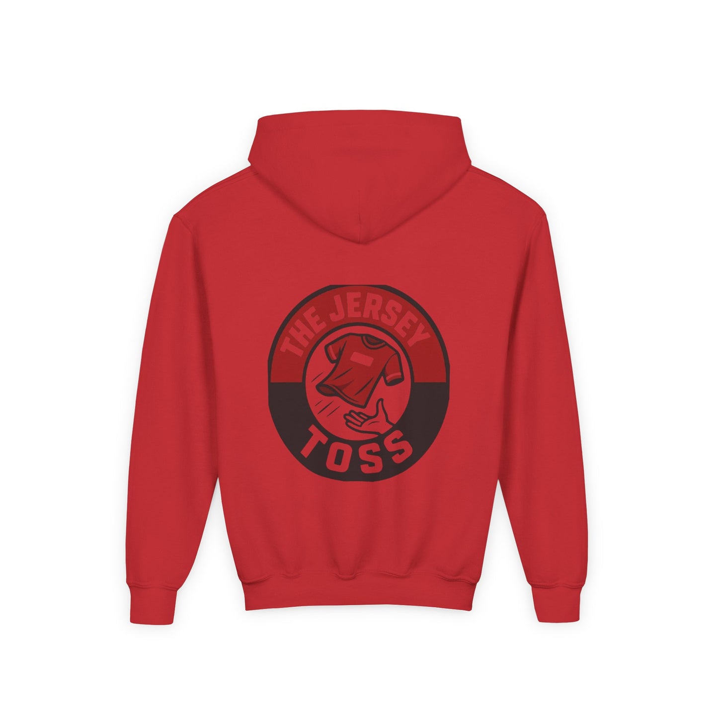Youth Jersey Toss Hoodie | Fun Sports Apparel for Teens, Birthday Gift, Team Spirit Gear, Casual Wear, Game Day Hoodie