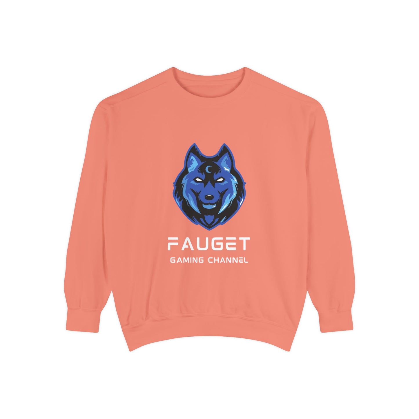 Fauget Gaming Channel Unisex Sweatshirt with Smile Design