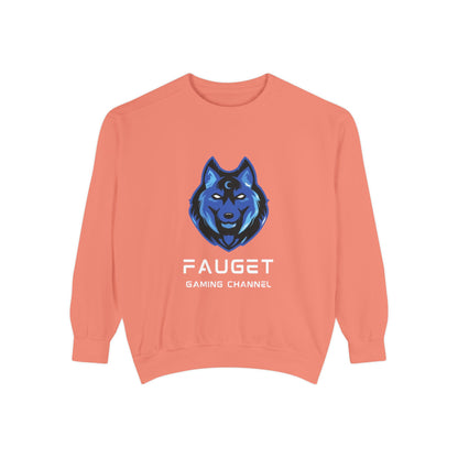 Fauget Gaming Channel Unisex Sweatshirt with Smile Design