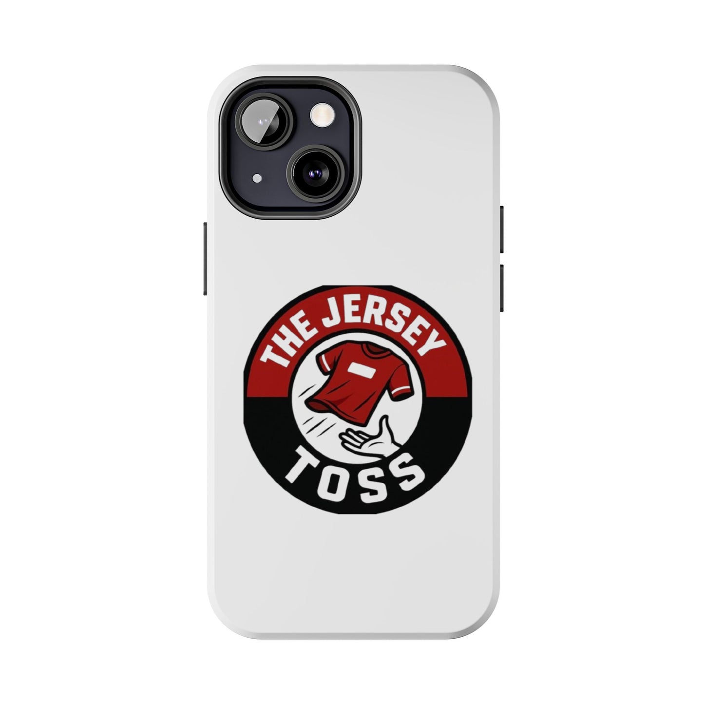Tough Phone Cases with 'The Jersey Toss' Design - Sports Gifts, Cool Accessories, Football Fan Merchandise, Unique Decor, Gift for Him/Her