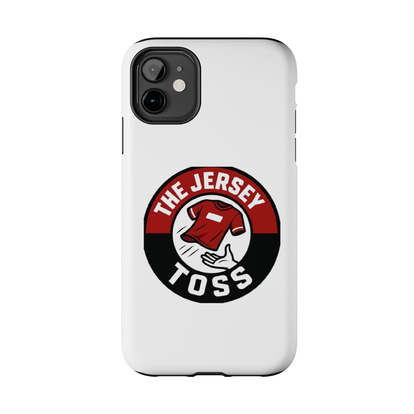Tough Phone Cases with 'The Jersey Toss' Design - Sports Gifts, Cool Accessories, Football Fan Merchandise, Unique Decor, Gift for Him/Her