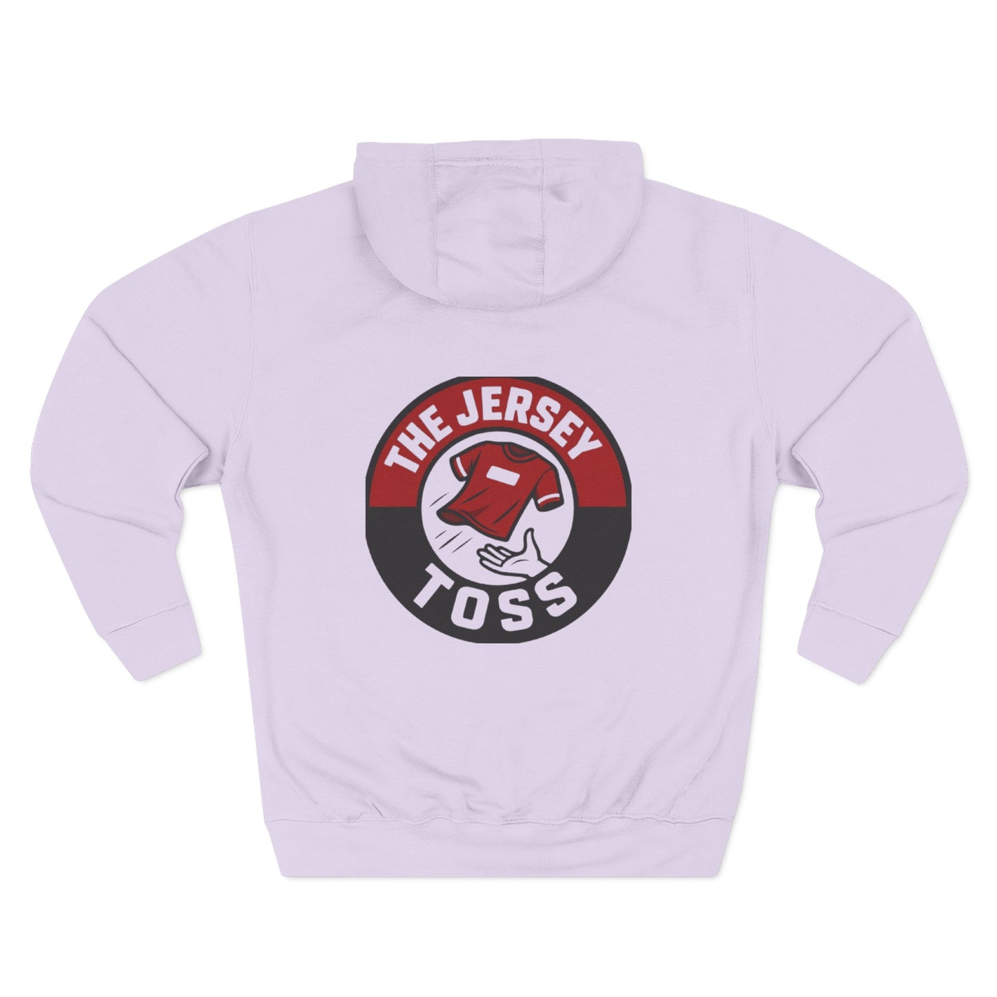 Three-Panel Fleece Hoodie