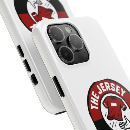 Tough Phone Cases with 'The Jersey Toss' Design - Sports Gifts, Cool Accessories, Football Fan Merchandise, Unique Decor, Gift for Him/Her