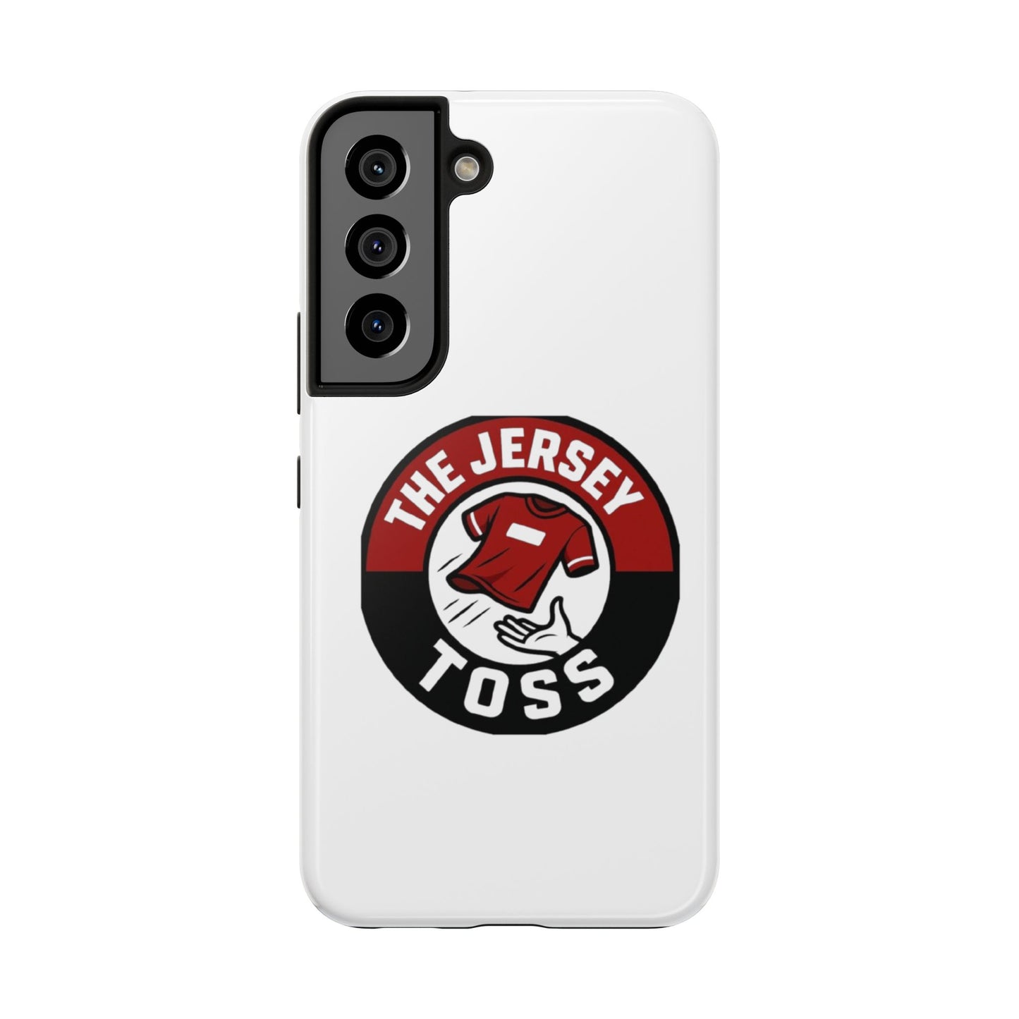 Tough Phone Cases with 'The Jersey Toss' Design - Sports Gifts, Cool Accessories, Football Fan Merchandise, Unique Decor, Gift for Him/Her